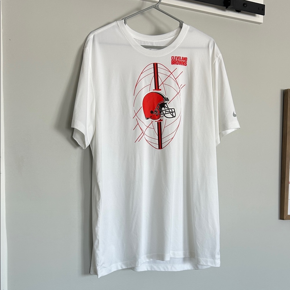 Nike White Cleveland Browns Performance T-Shirt